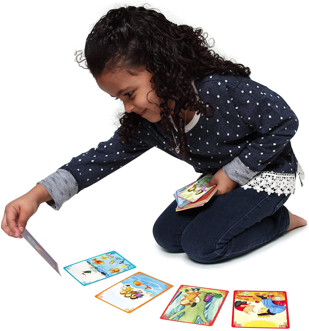 Flashcards para crear historias Misterio en el bosque