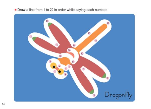 Libro Kumon Grow To Know Numbers 1-30 para niños