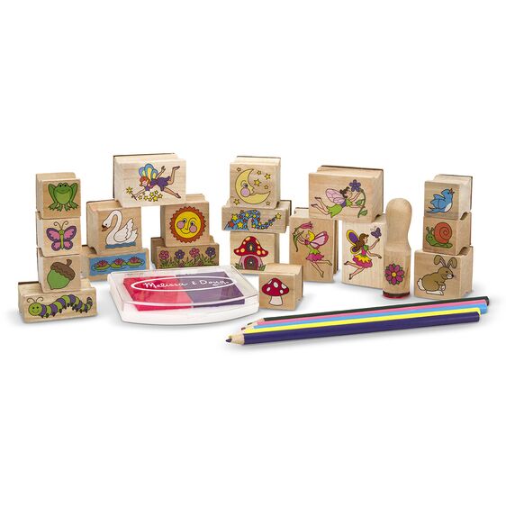 Set de sellos: Hadas del jardín