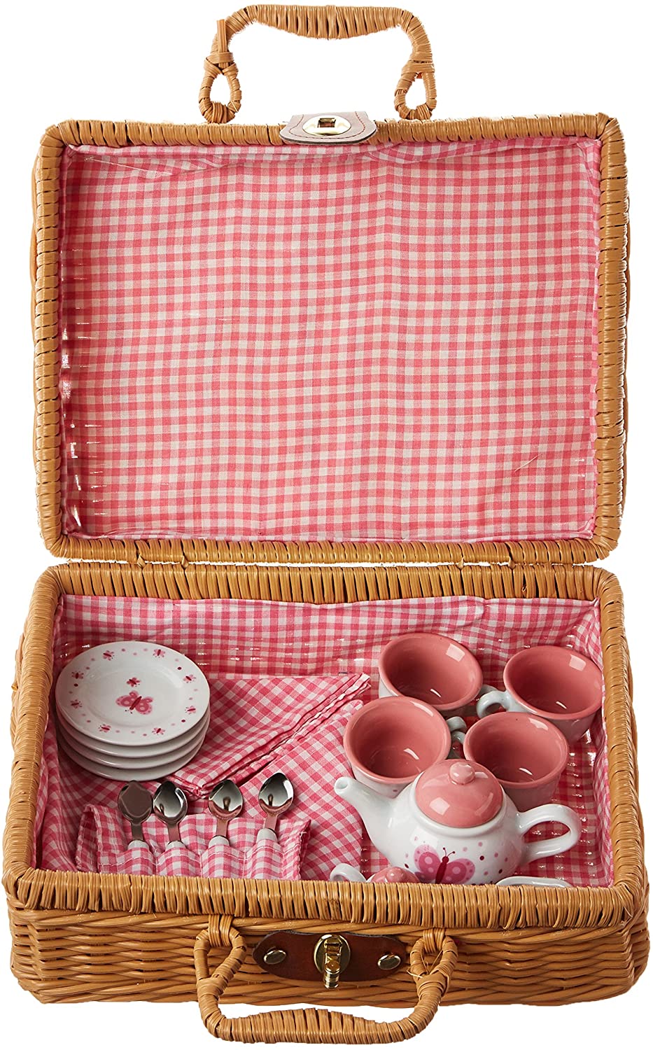 Juego De Té Con Cesta de Picnic