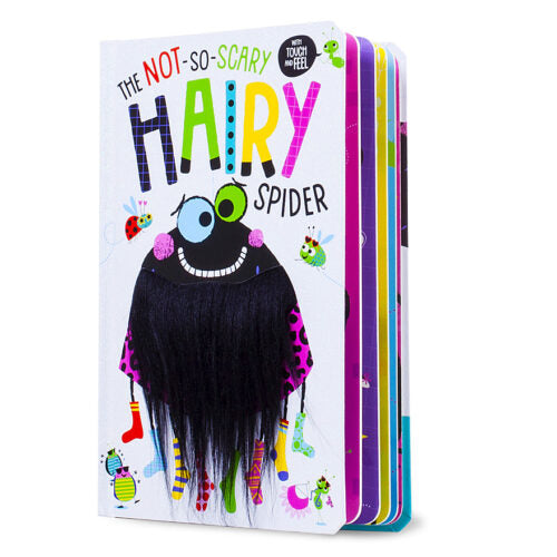 Libro De Texturas The Not So Scary Hairy Spider