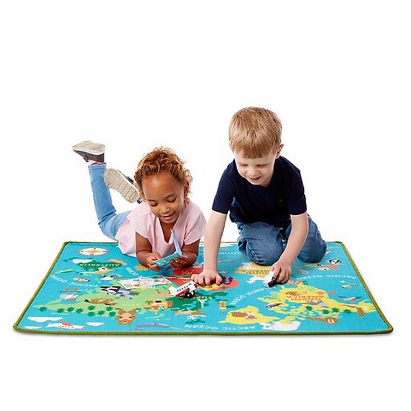 Tapete de Juego:  Alrededor del  Mundo