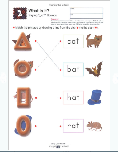 Libro Kumon My Book Of Rhyming Words para niños