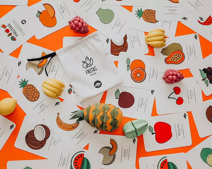 Flahscards Las Frutas Cartas Didácticas