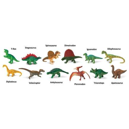 Set animales prehistóricos Dinosaurios