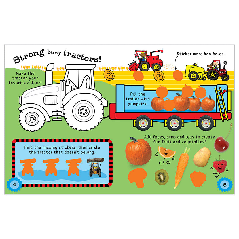 Libro De Actividades Tractores