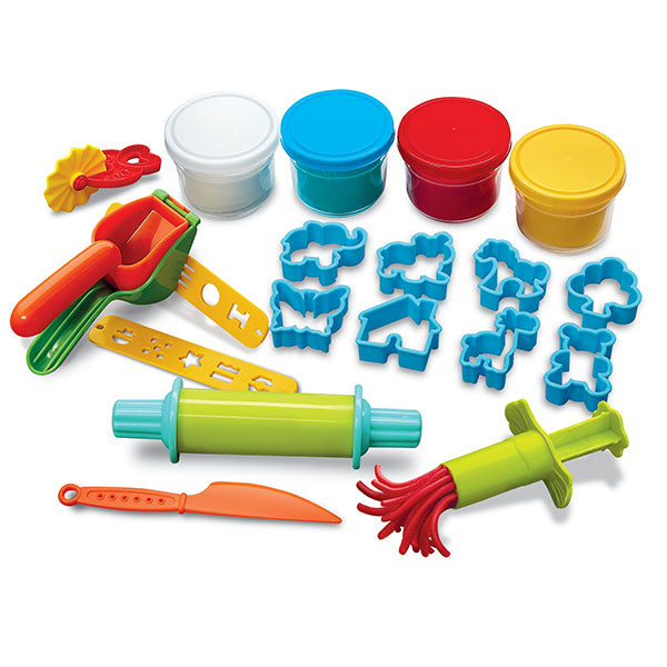 Set de plastilina con moldes