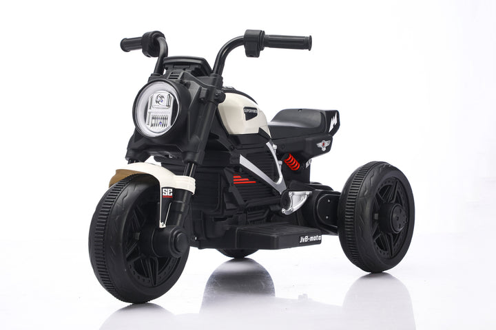 Moto Eléctrica Montable Sonidos Y Luces Blanco Niños
