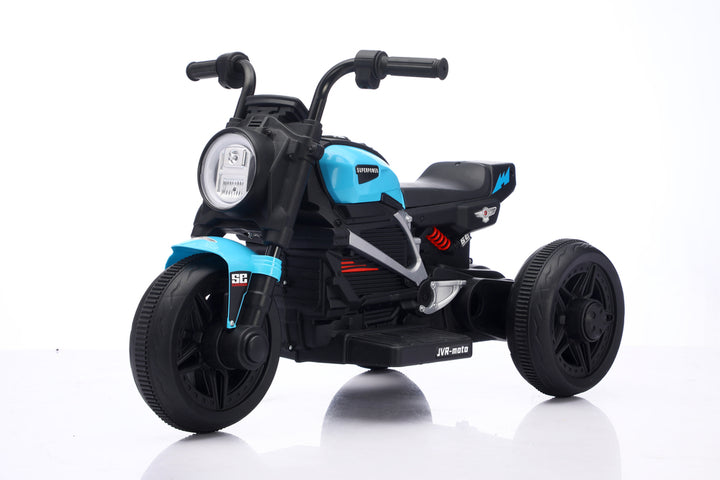 Moto Eléctrica Montable Sonidos Y Luces Azul Niños