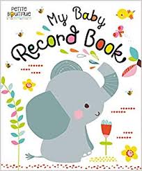 Libro Infantil  My Baby Record Book Petite