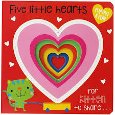 Libro Infantil  Pop Out Play Five Little Hearts