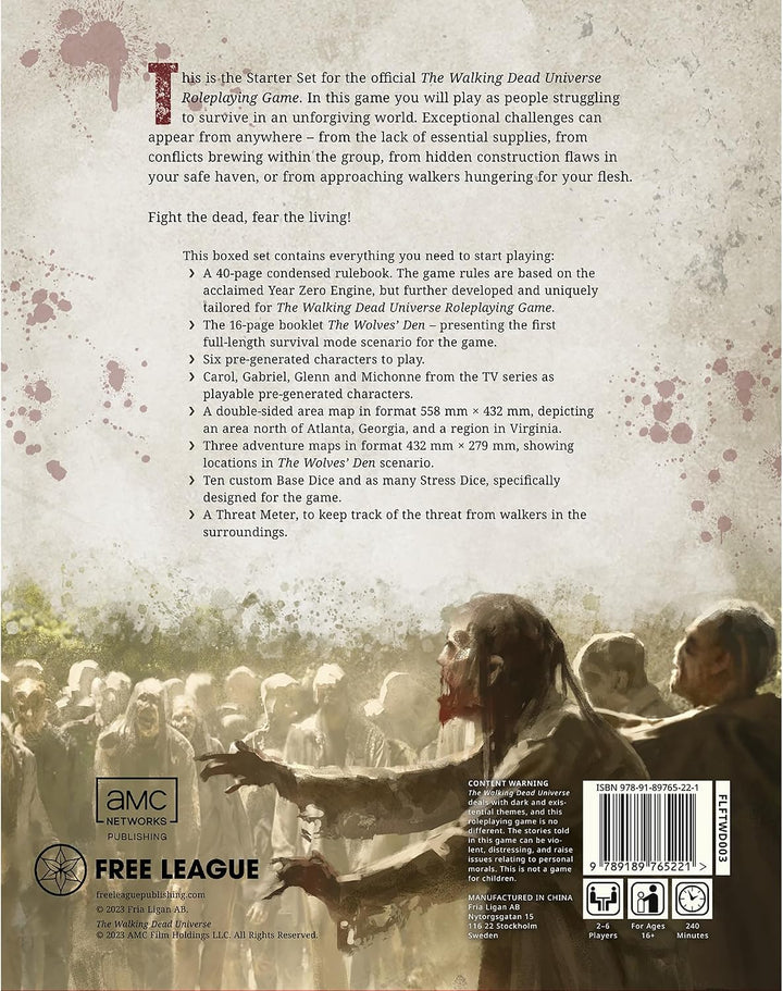 Juego de Mesa The Walking Dead Devir Caja Iniciación Adultos