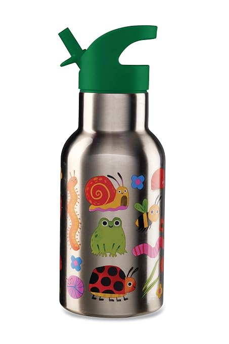 Botella de Agua Crocodile Creek Diseño Jardín Para Niños