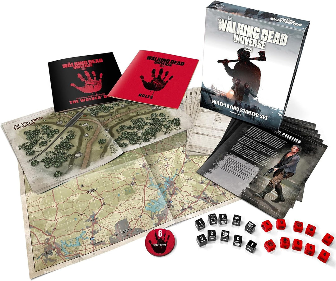 Juego de Mesa The Walking Dead Devir Caja Iniciación Adultos