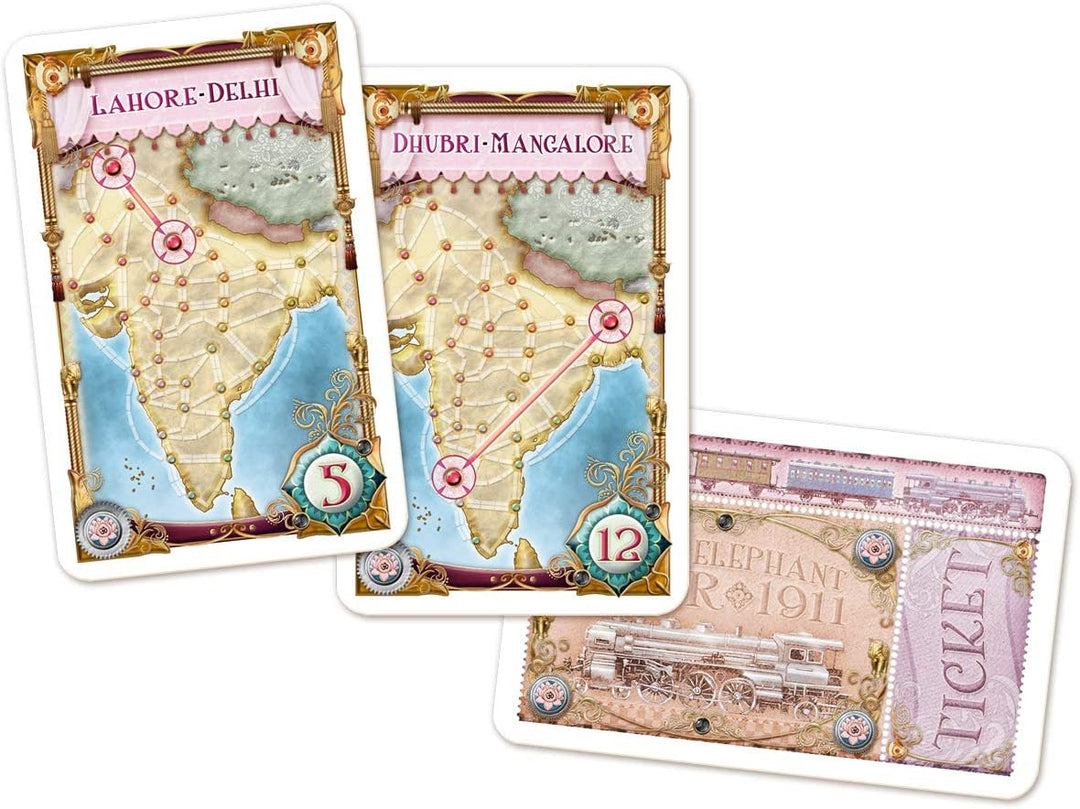 Juego De Mesa Ticket To Ride India Español
