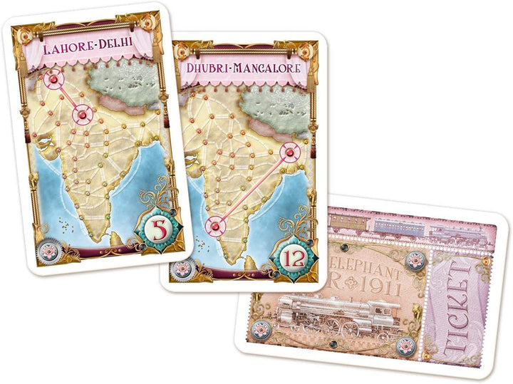 Juego De Mesa Ticket To Ride India Español