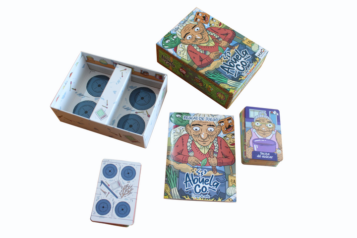 Juego De Mesa Abuela Co Y Mini Expansion Con Mas Sazon