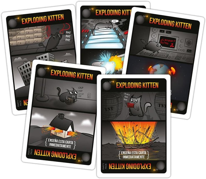 Juego De Mesa Exploding Kittens Fiesta