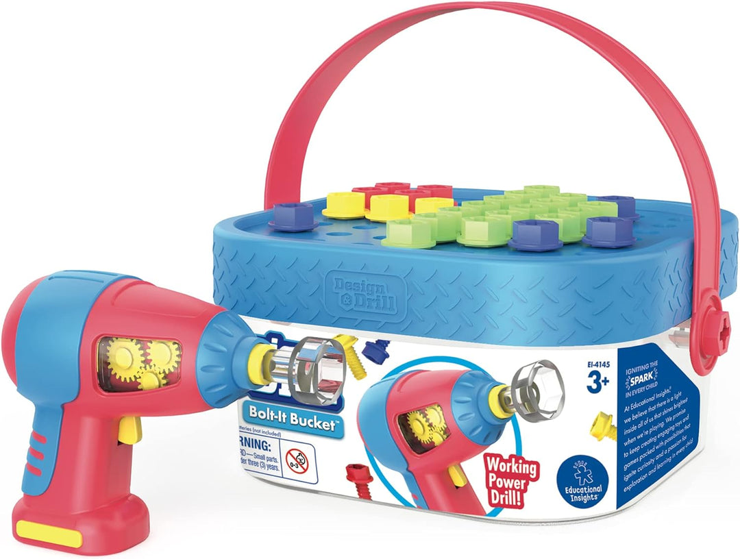 Juego Cubo De Actividades Motricidad Fina Taladro Electrico