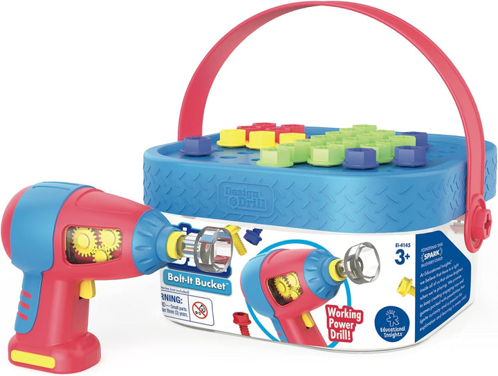 Juego Cubo De Actividades Motricidad Fina Taladro Electrico