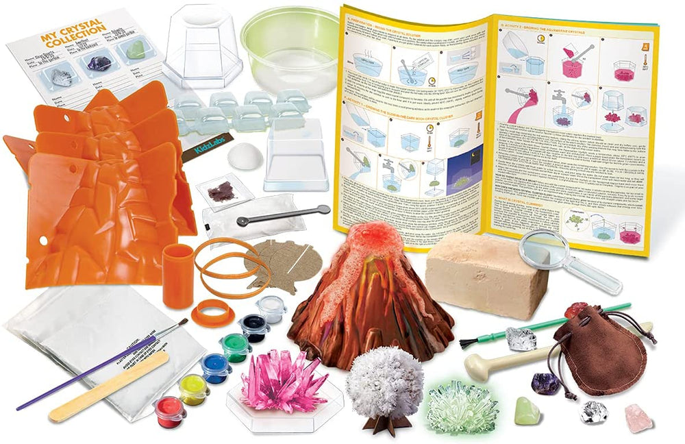 Juego Experimentos Volcán Tierra STEM niños