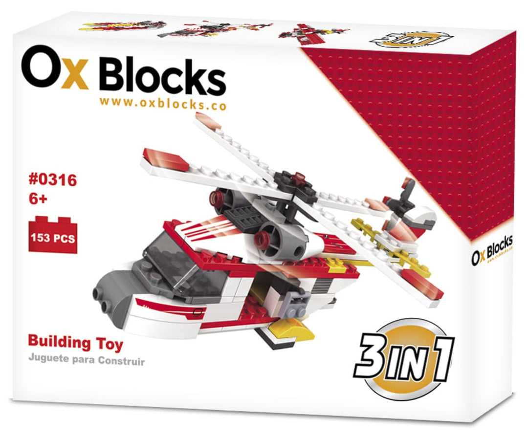 Juego De Construccion Tipo Lego 3 en 1 153 Piezas