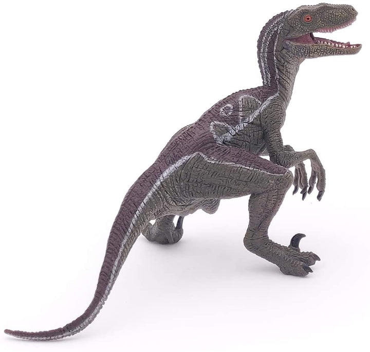 Dinosaurio Velociraptor Pintado a Mano