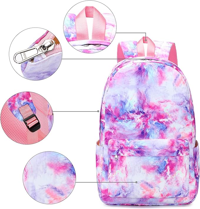 Maleta Galaxia Rosa Colegio