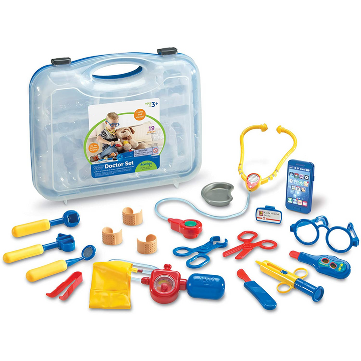 Juego Set De Doctor Con Sonidos y Maleta Para Niños