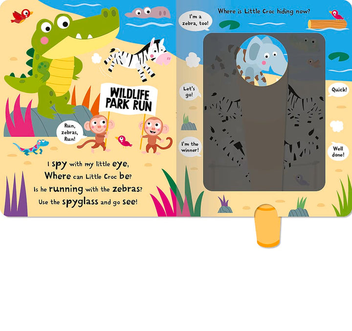 Libro Busca Y Encuentra Cocodrilo Grande
