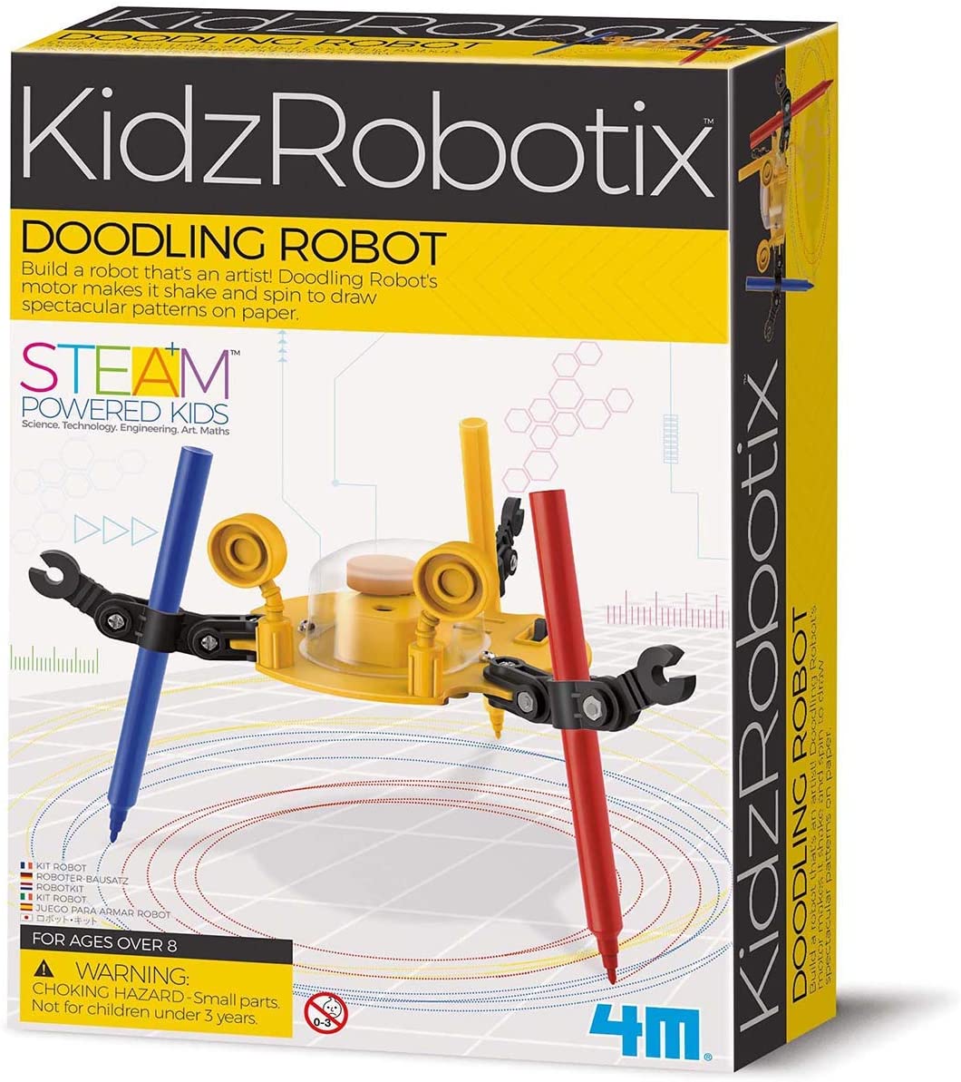 Experimento de juguete Robot Garabatos