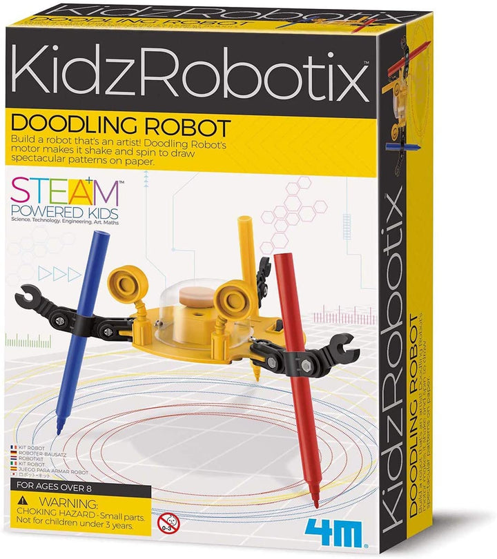 Experimento de juguete Robot Garabatos