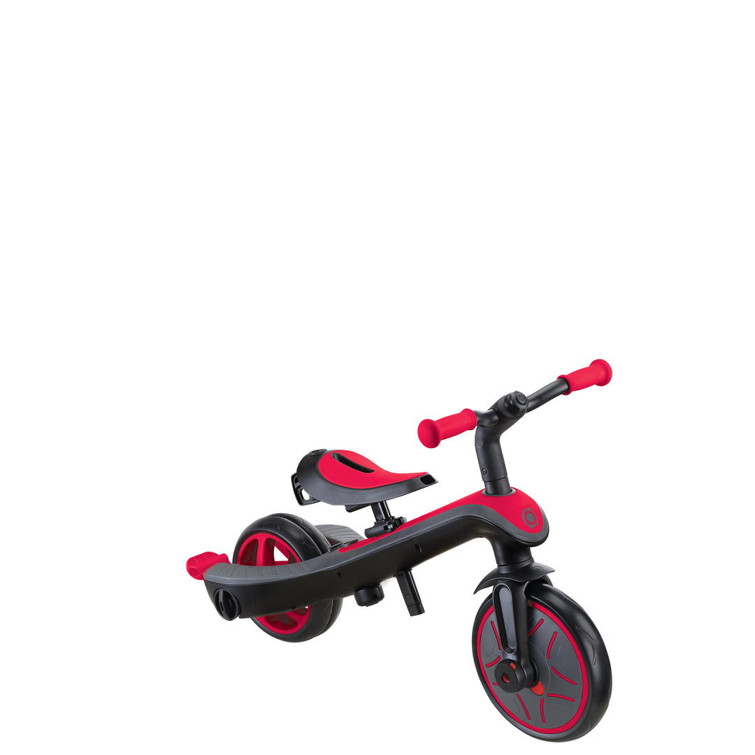 Triciclo y Bicicleta de Balance 4 En 1 Rojo Niños