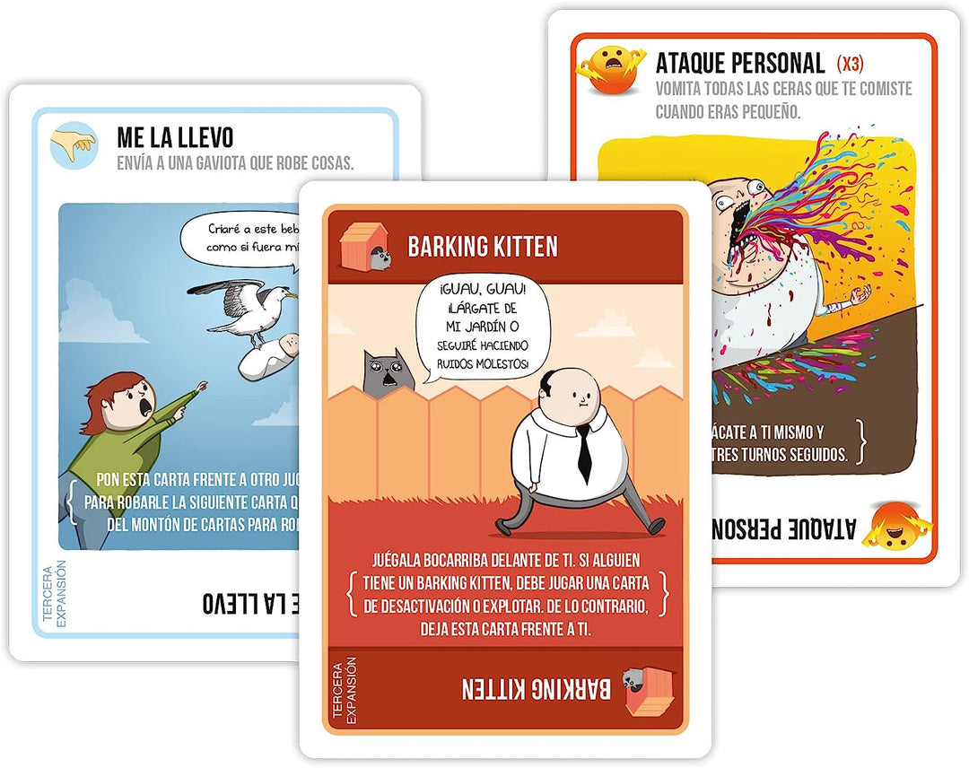 Juego De Mesa Exploding Kitten Expansion