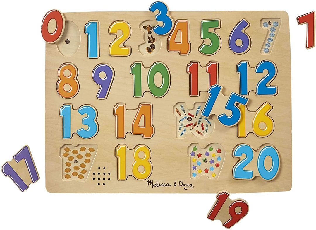 Rompecabezas Con Sonido Numeros