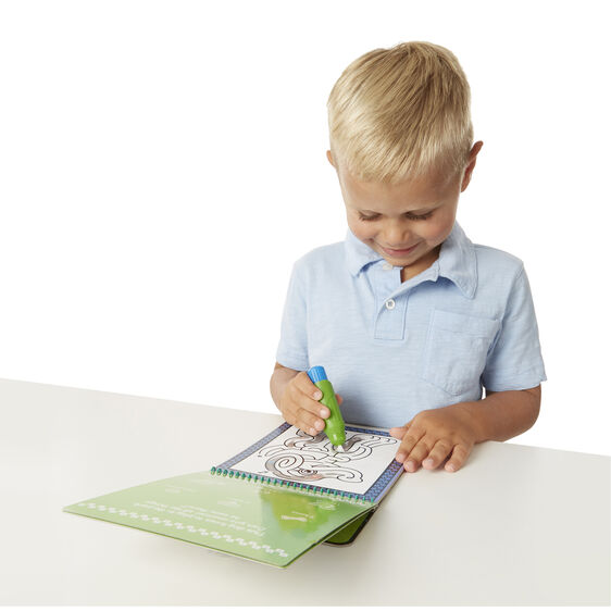 Libro para Pintar con Agua Animales Laberinto