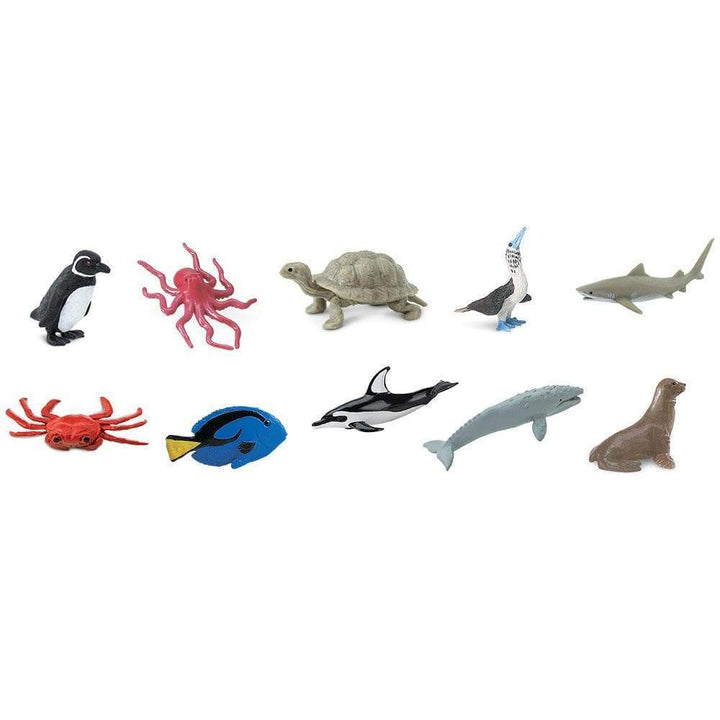 Tubos Animales Del Pacifico Pintado a Mano