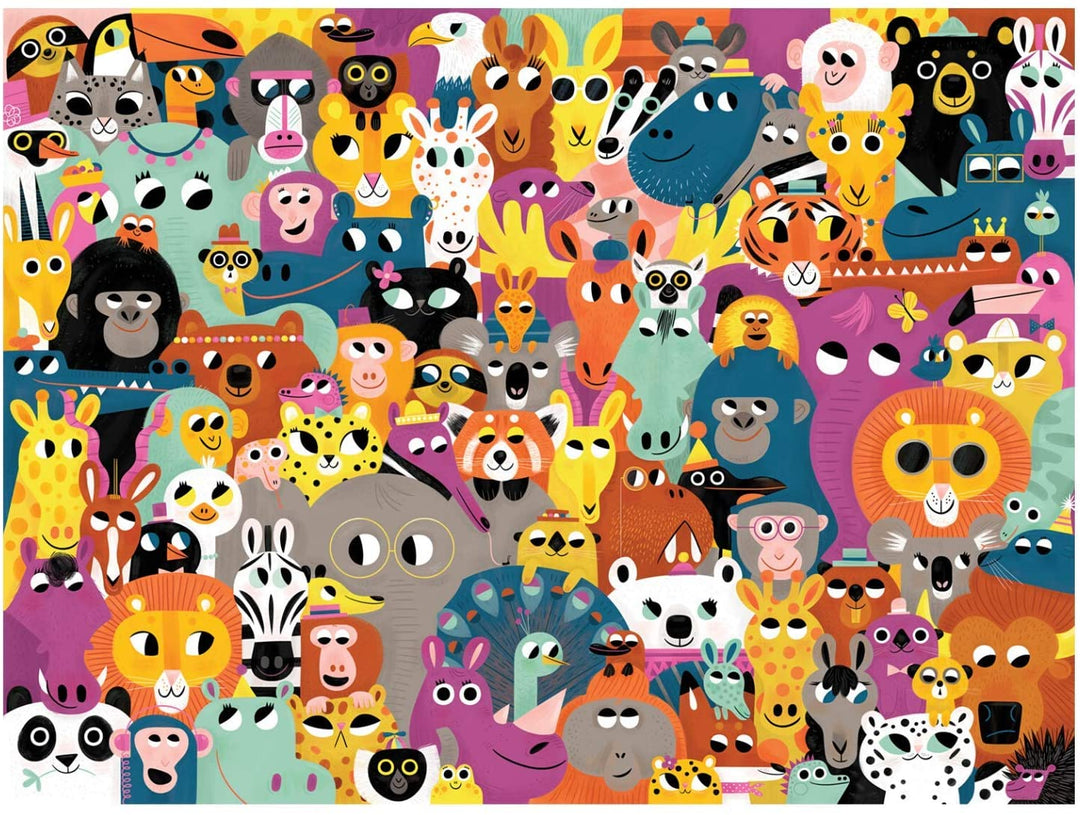 Rompecabezas 500 Piezas Lots Of Animals