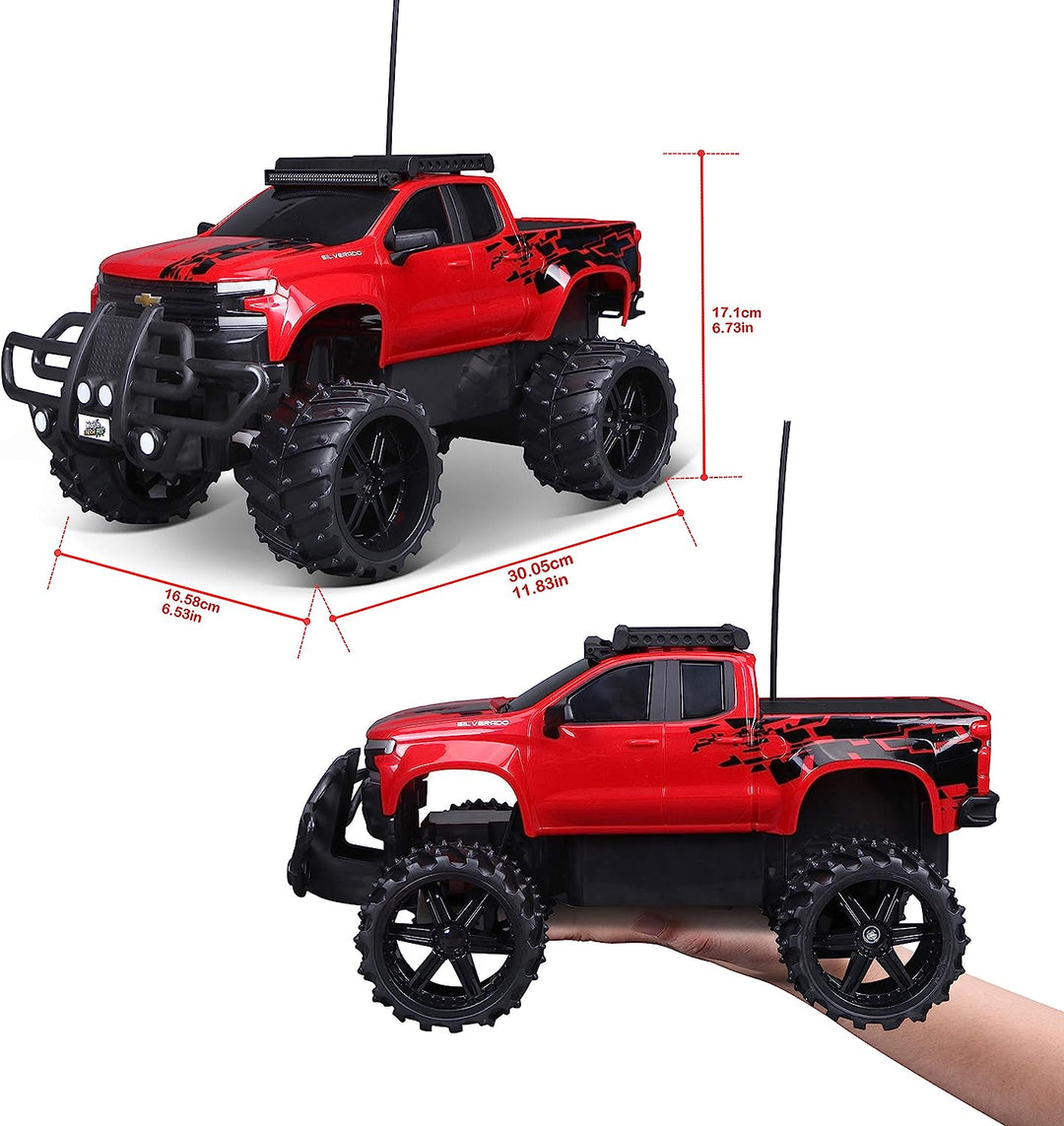 Carro A Control Remoto Chevrolet Silverado Off Road 1:16