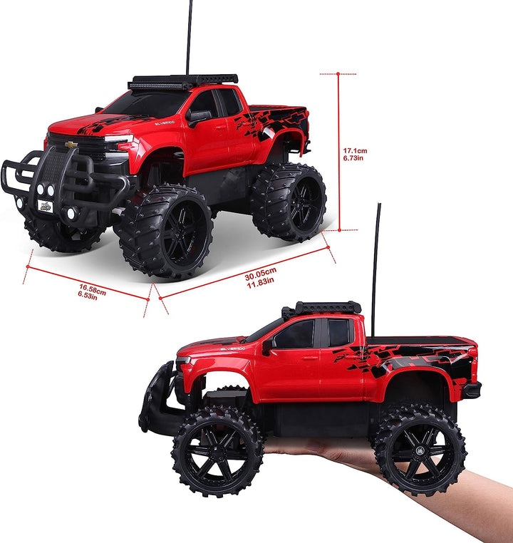 Carro A Control Remoto Chevrolet Silverado Off Road 1:16