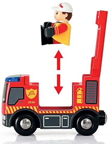 Pista De Carros Bomberos En Madera