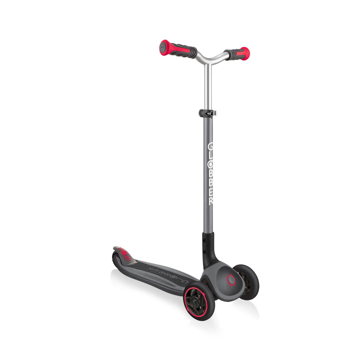 Patineta Globber Master Negro Con Rojo