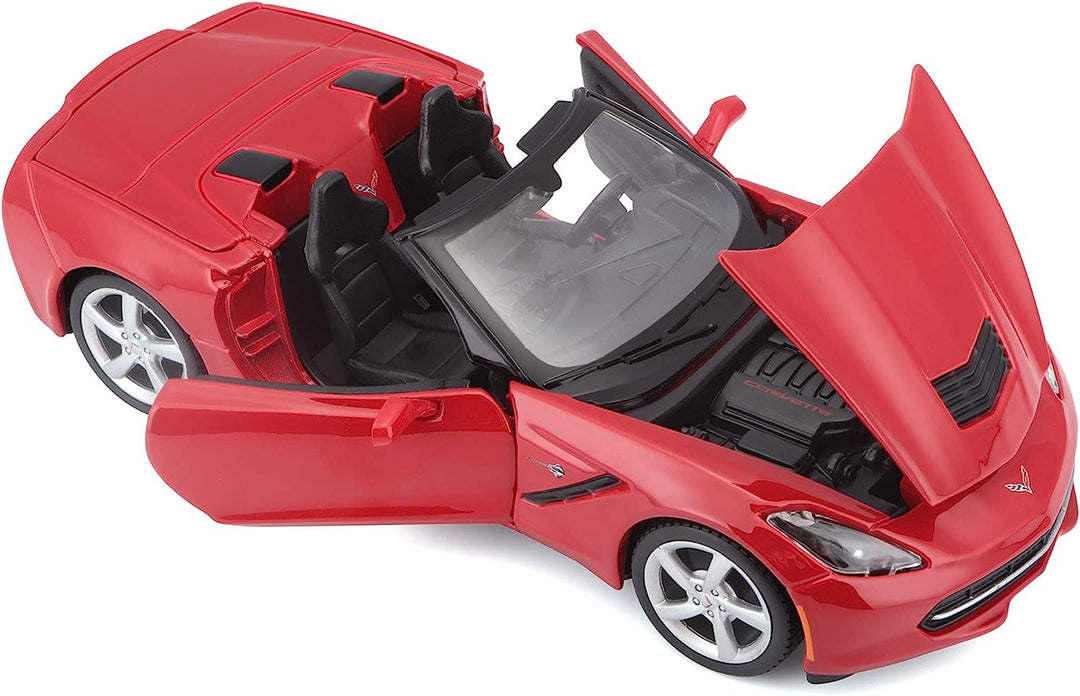 Carro Coleccionable Chevrolet Corvette Stingray Escala 1/24