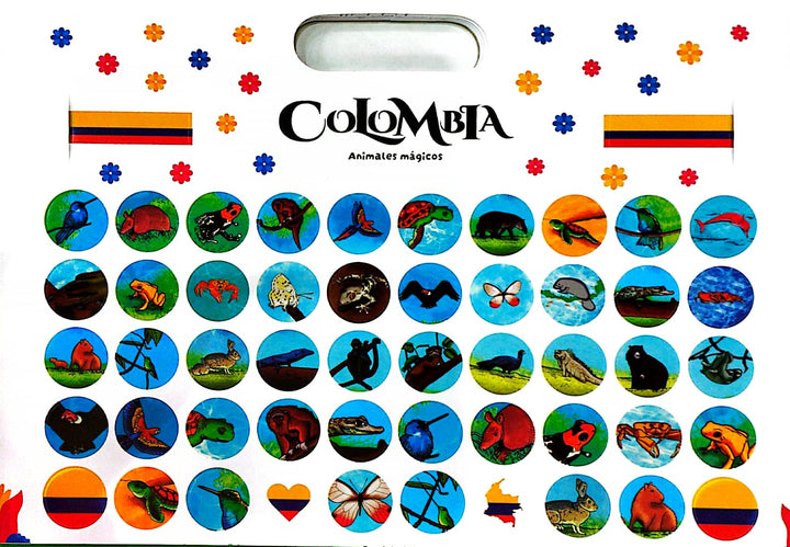 Libro Para Colorear Colombia Animales Magicos