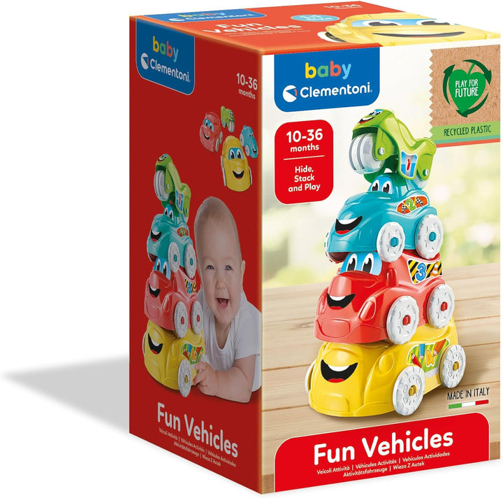 Juego Mis Primeros Carros Para Apilar Para Niños