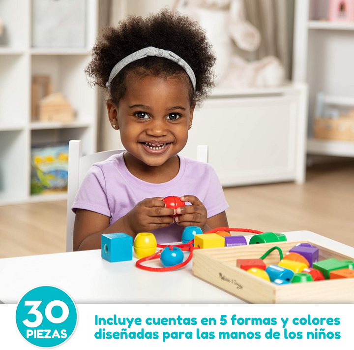 Bandeja Montessori Para Enhebrar