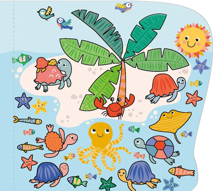 Libro Magico Para Pintar Con Agua Bajo El Mar