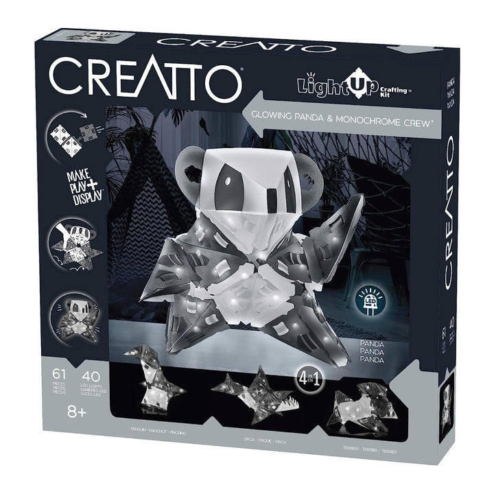 Rompecabezas 3D Animales Monocromaticos LED