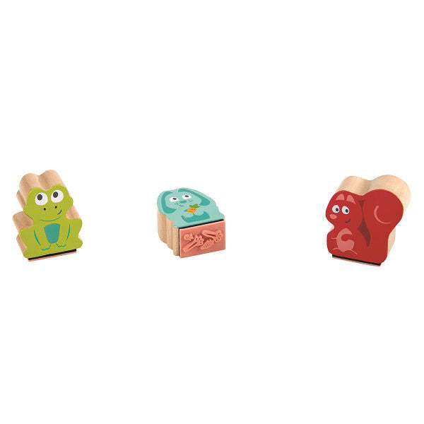 Juguete Set De Sellos En Madera Para Niños