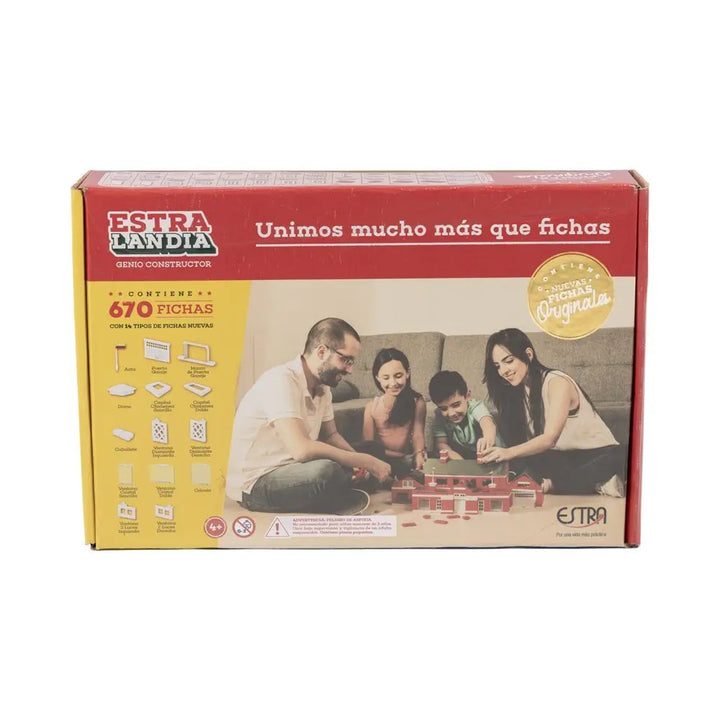 Set De Construccion Estralandia 670 Piezas